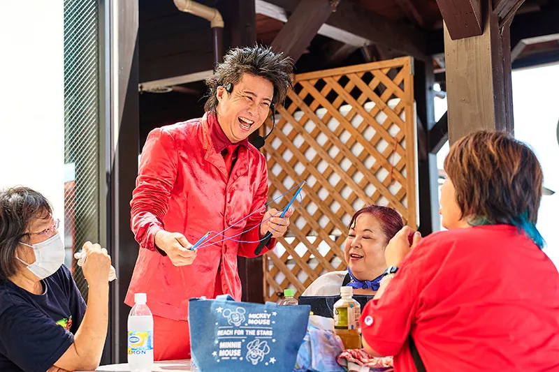 パフォーマンスに込める思いについて